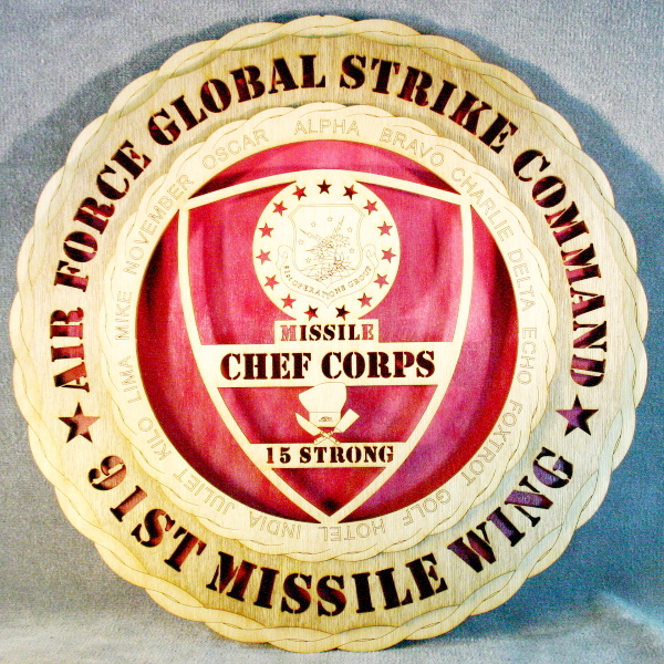 91st Missile Wing Chefs Corps Wall Tribute